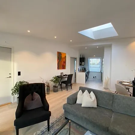 Sentral Toppleilighet Med Unik Utsikt Apartment *